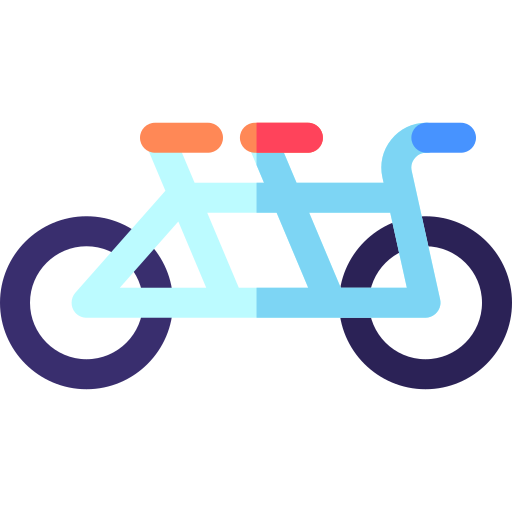 bicicleta Basic Rounded Flat icono