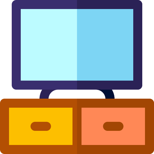 Телевизор Basic Rounded Flat иконка