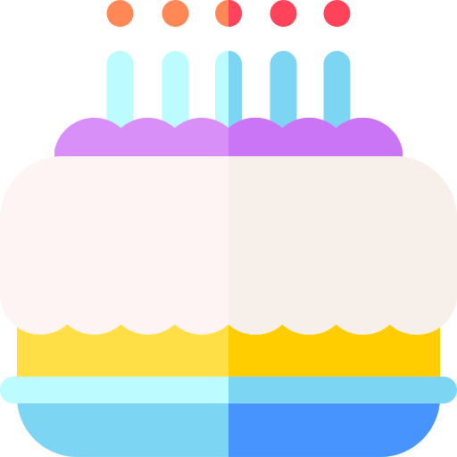 Cake Basic Rounded Flat icon