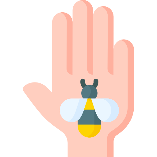 Bee therapy Special Flat icon