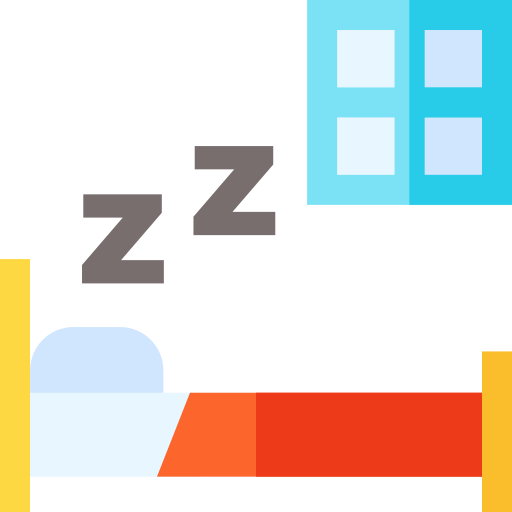 dormir Basic Straight Flat icono