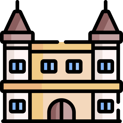 Castle Special Lineal color icon