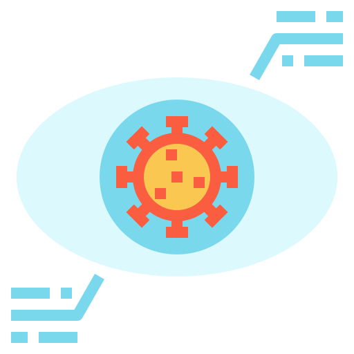 Eye Linector Flat icon