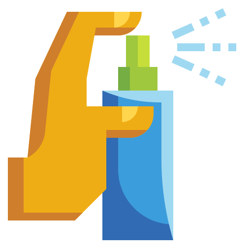 Cleaning spray PongsakornRed Flat icon
