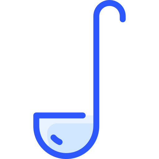 Soup spoon Vitaliy Gorbachev Blue icon