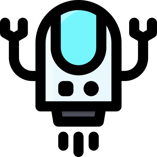robot Vitaliy Gorbachev Lineal Color icoon