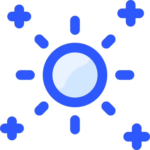 태양 Vitaliy Gorbachev Blue icon