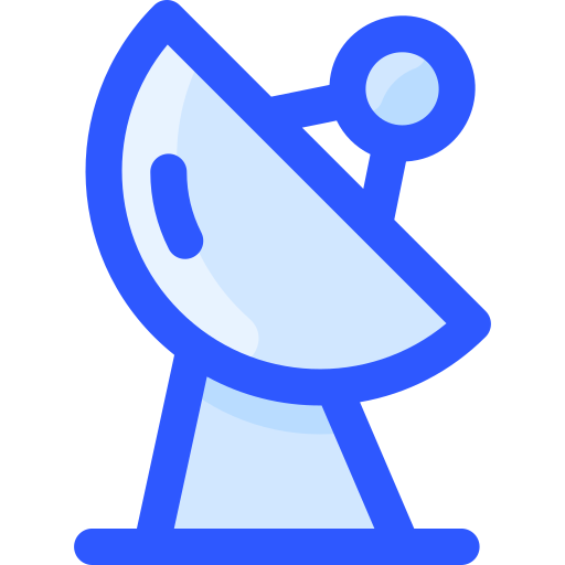 위성 접시 Vitaliy Gorbachev Blue icon