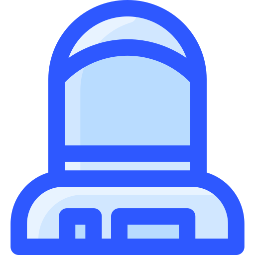 astronaut Vitaliy Gorbachev Blue icon