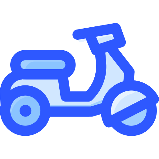 모터 달린 자전거 Vitaliy Gorbachev Blue icon