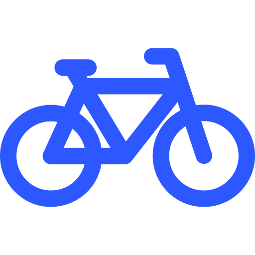 bycicle Vitaliy Gorbachev Blue Ícone