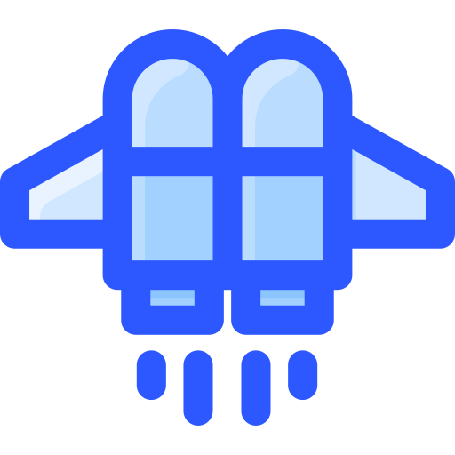 jetpack Vitaliy Gorbachev Blue icoon