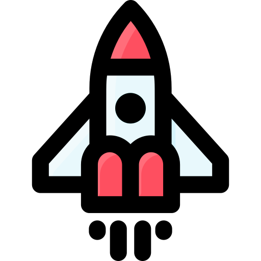 ロケット Vitaliy Gorbachev Lineal Color icon