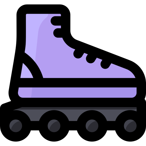 Rollerskate Vitaliy Gorbachev Lineal Color icon