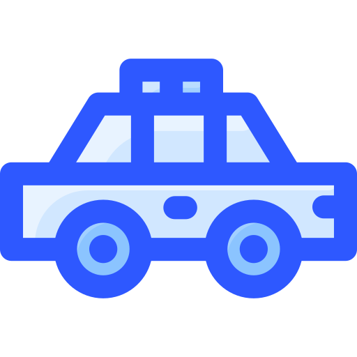 politieauto Vitaliy Gorbachev Blue icoon