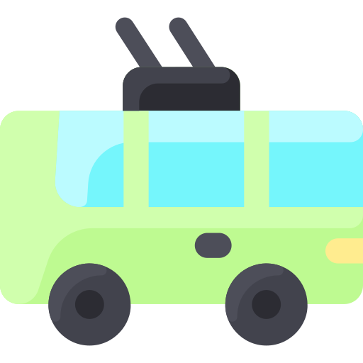 Trolley bus Vitaliy Gorbachev Flat icon