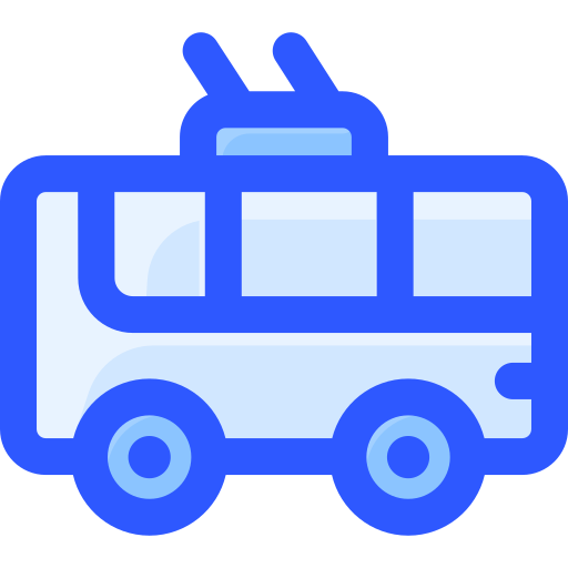 trolleybus Vitaliy Gorbachev Blue icoon