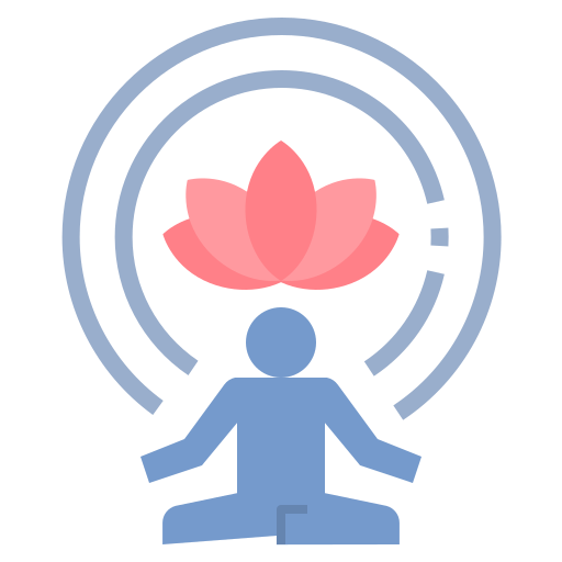瞑想 Noomtah Flat icon