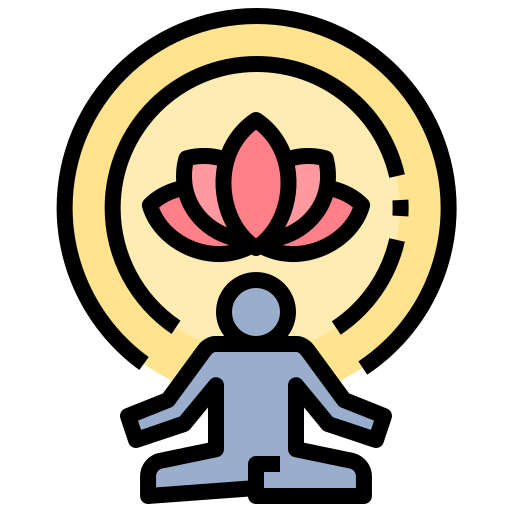 medytacja Noomtah Lineal color ikona