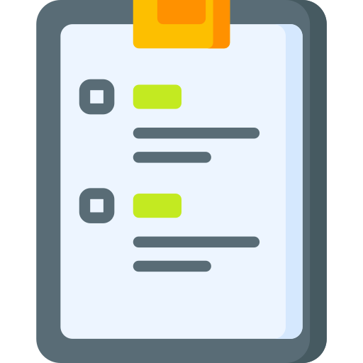 Clipboard Special Flat icon