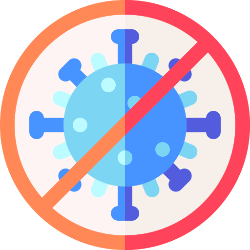 No virus Basic Rounded Flat icon