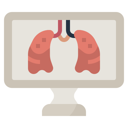 menselijke longen Generic Flat icoon