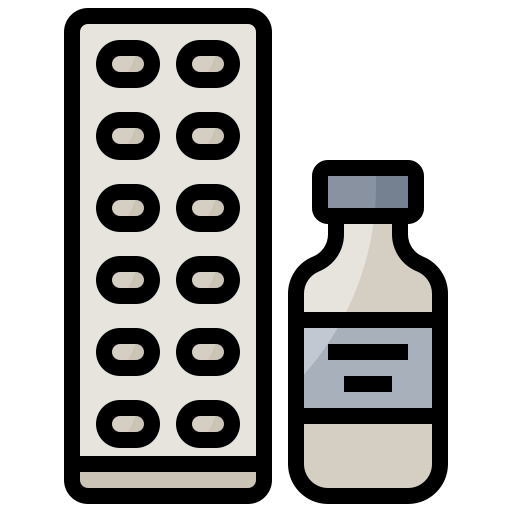 Medication Generic Outline Color icon