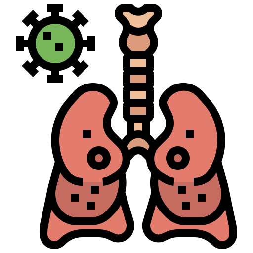 sistema respiratorio Generic Outline Color icona