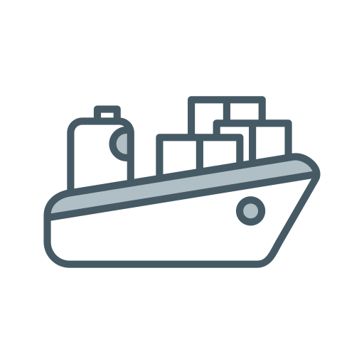statek towarowy Generic Grey ikona