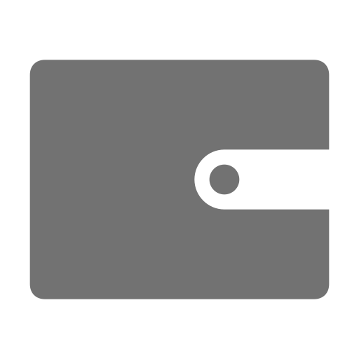 billetera Generic Grey icono