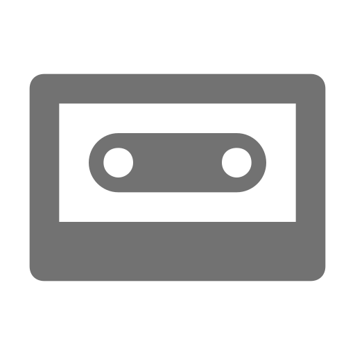 cassette Generic Grey icoon