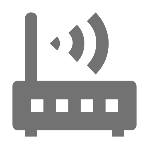 router wifi Generic Grey icona