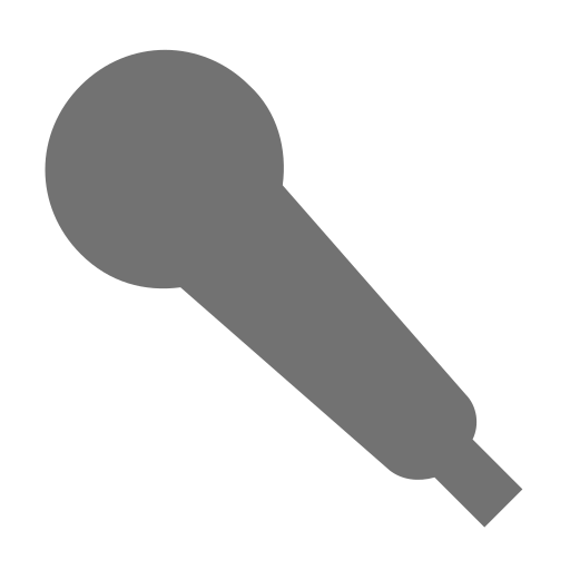 micrófono Generic Grey icono
