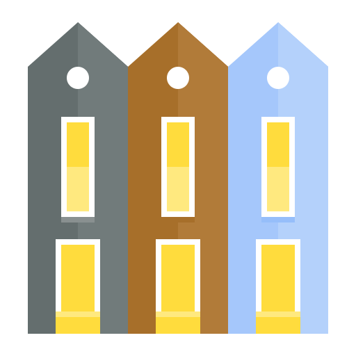 Townhouse Generic Flat icon