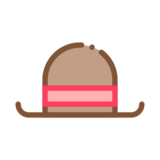 sombrero Generic Outline Color icono