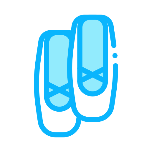 신발 Generic Outline Color icon