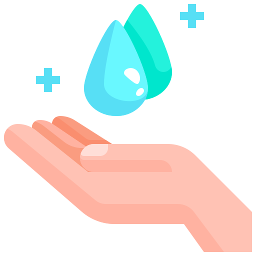 Hand washing Justicon Flat icon