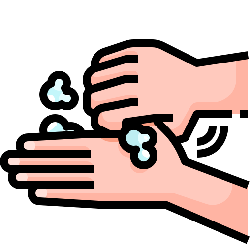 Мытье рук Justicon Lineal Color иконка