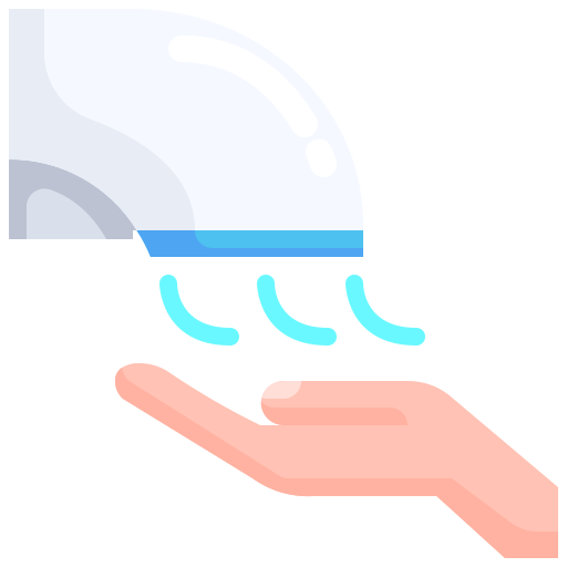 secador de manos Justicon Flat icono
