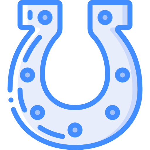 Horseshoe Basic Miscellany Blue icon