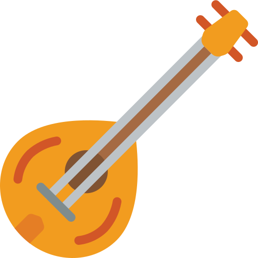 mandolina Basic Miscellany Flat icono