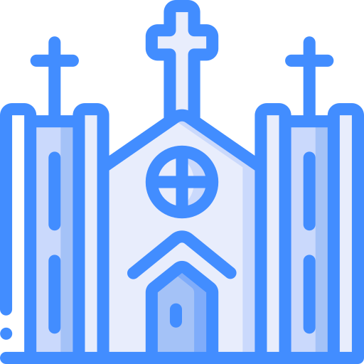 kerk Basic Miscellany Blue icoon