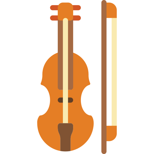 バイオリン Basic Miscellany Flat icon