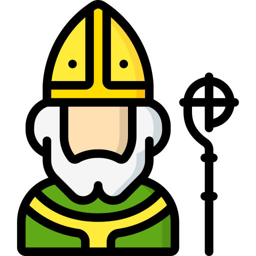 Saint Patrick Basic Miscellany Lineal Color icon