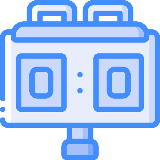 スコアボード Basic Miscellany Blue icon