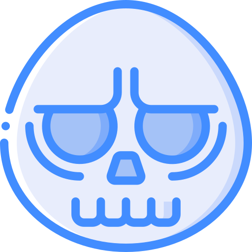 死 Basic Miscellany Blue icon