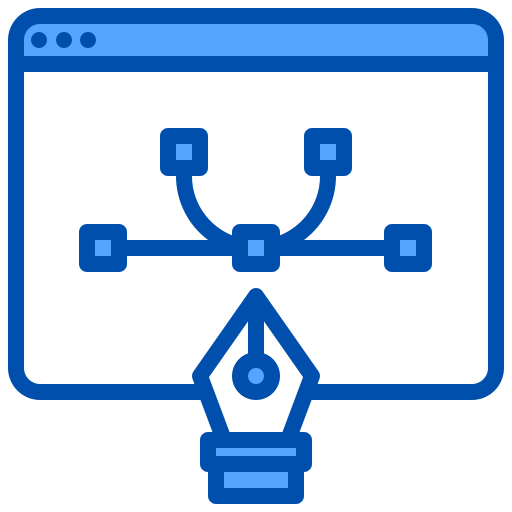 веб-дизайн xnimrodx Blue иконка