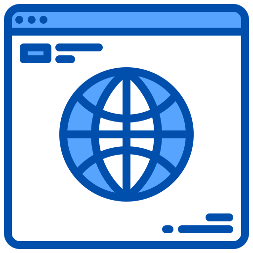 strona internetowa xnimrodx Blue ikona