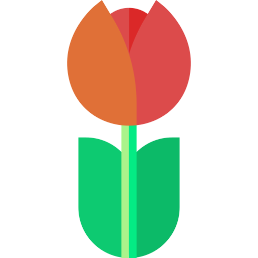 tulipán Basic Straight Flat icono