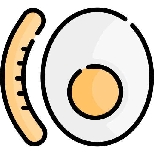 englisches frühstück Special Lineal color icon